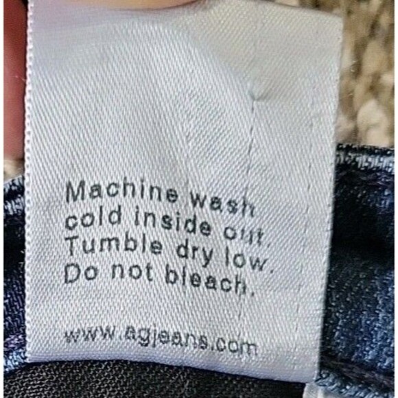 Adriano Goldschmied Womens Cotton Straight Leg Denim Jeans Blue Size EUR 26R - Picture 5 of 14